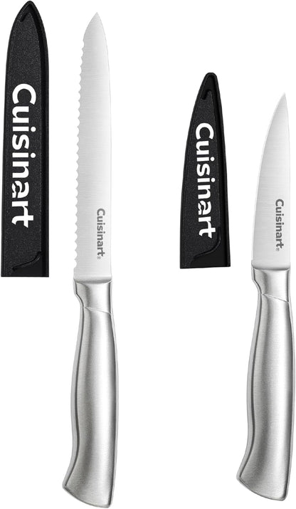 2-Piece Utility Pairing Stainless Steel Knife Set, Includes 5.5" Serrated Utility and 3.5" Pairing Knife1