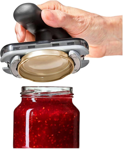 1Pc Adjustable Jar and Bottle Opener - Smoothly Adjustable Design, Comfortable Easy-Grip Handle, Multifunctional for Various Containers, Reliable Manual Can Opener for Hassle-Free Effortless Access2