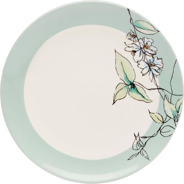 Botanica Porcelain 12-Piece Dinnerware Set for 42