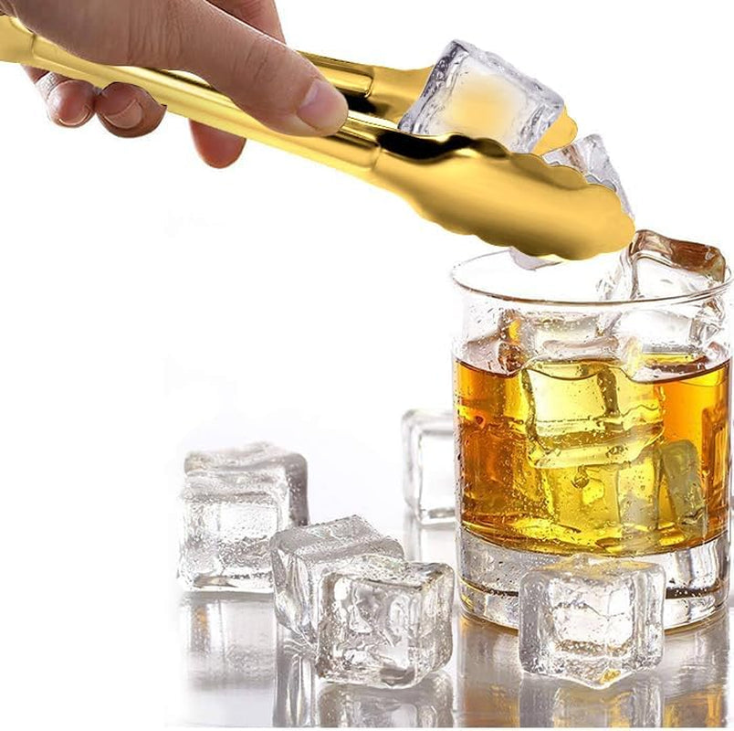 4-pack-gold-serving-tongs-buffet-tongs-serving-utensils-salad-tongs-stainless-steel-gold-plated-buffet-serving-tongs-9-inch