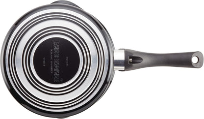 Glide Copper Ceramic Nonstick Straining Sauce Pan with Lid, 3-Quart, Black6