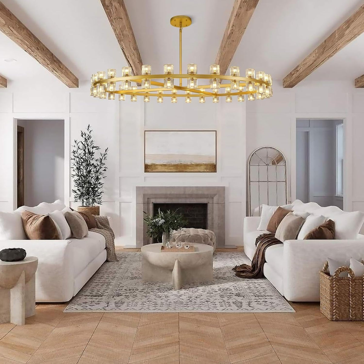 modern-60-inch-gold-round-chandelier-extra-large-chandeliers-crystal-chandeliers-for-living-room-large-wagon-wheel-chandelier-for-foyer-staircase-entrance-includes-bulb