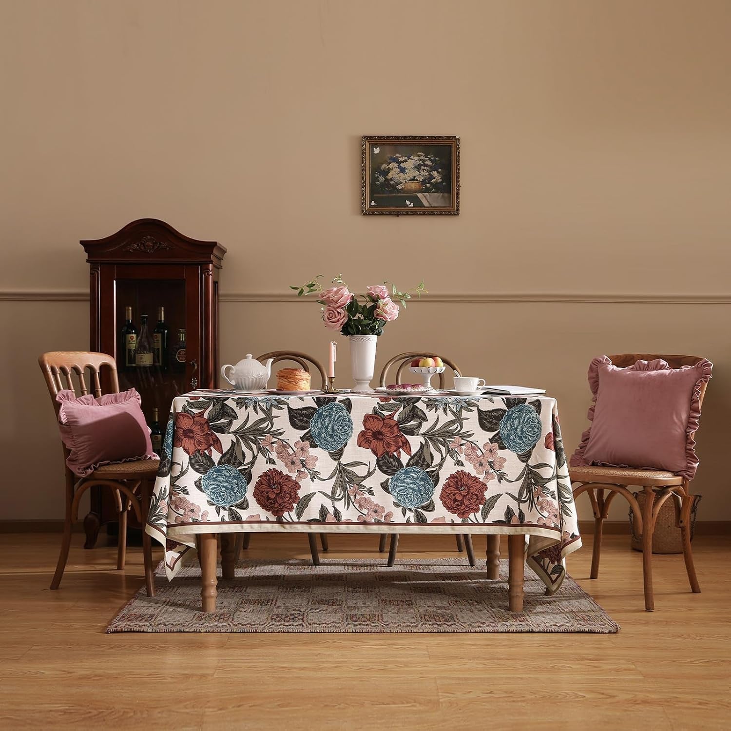 designer-rectangular-linen-tablecloth-118x67-burgundyred