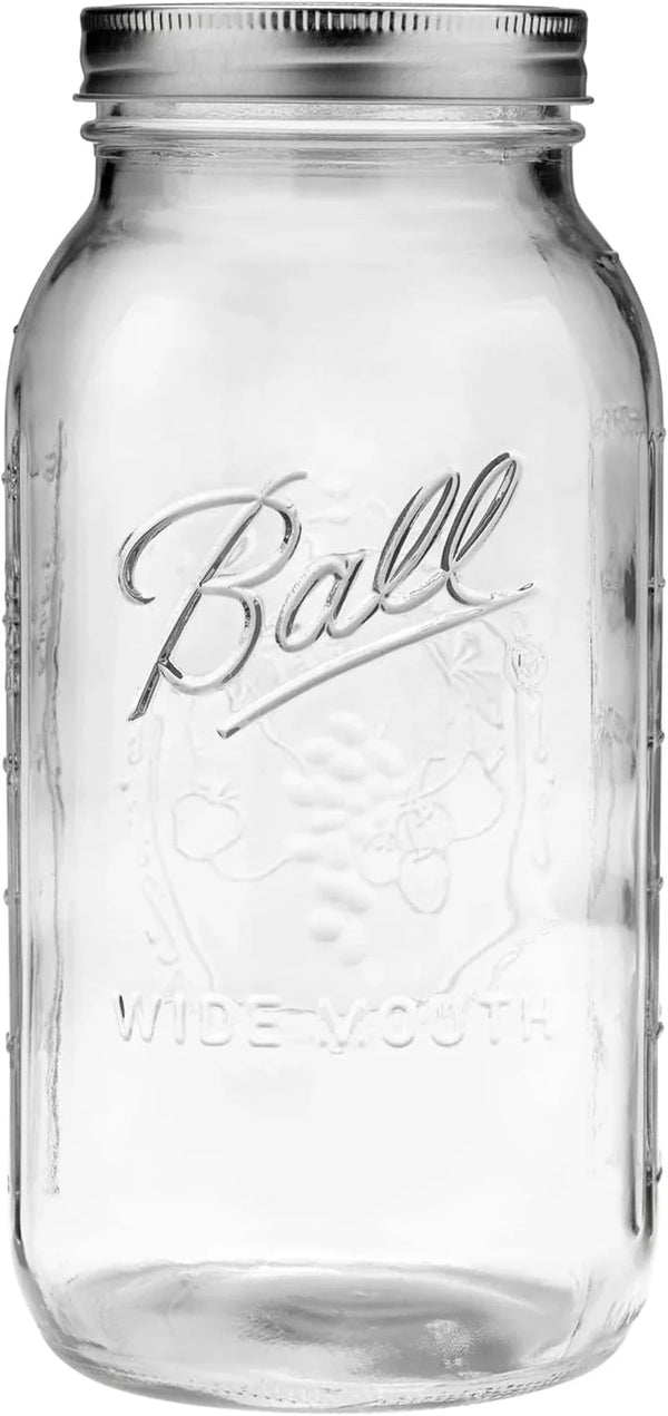 64 Ounce Jar, Wide Mouth, Set of 22