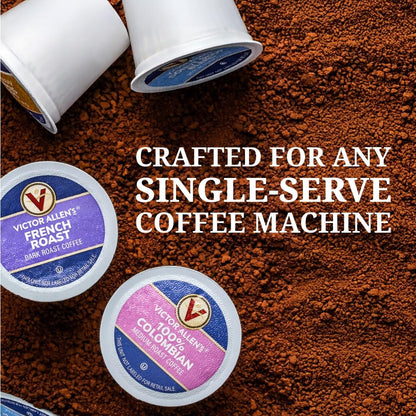 Variety Pack (Morning Blend, 100% Colombian, Donut Shop Blend, and French Roast), 42 Count, Single Serve Coffee Pods for Keurig K-Cup Brewers | 100% Arabica Beans, Compatible with Keurig 2.0, Light to Dark Roast Range, 90-150 Mg Caffeine per Serving, Kosher-Ou5