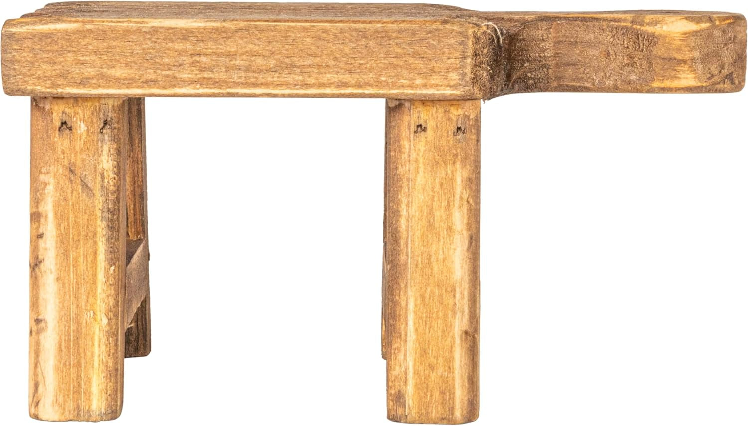 creative-co-op-small-wood-pedestal-with-handle