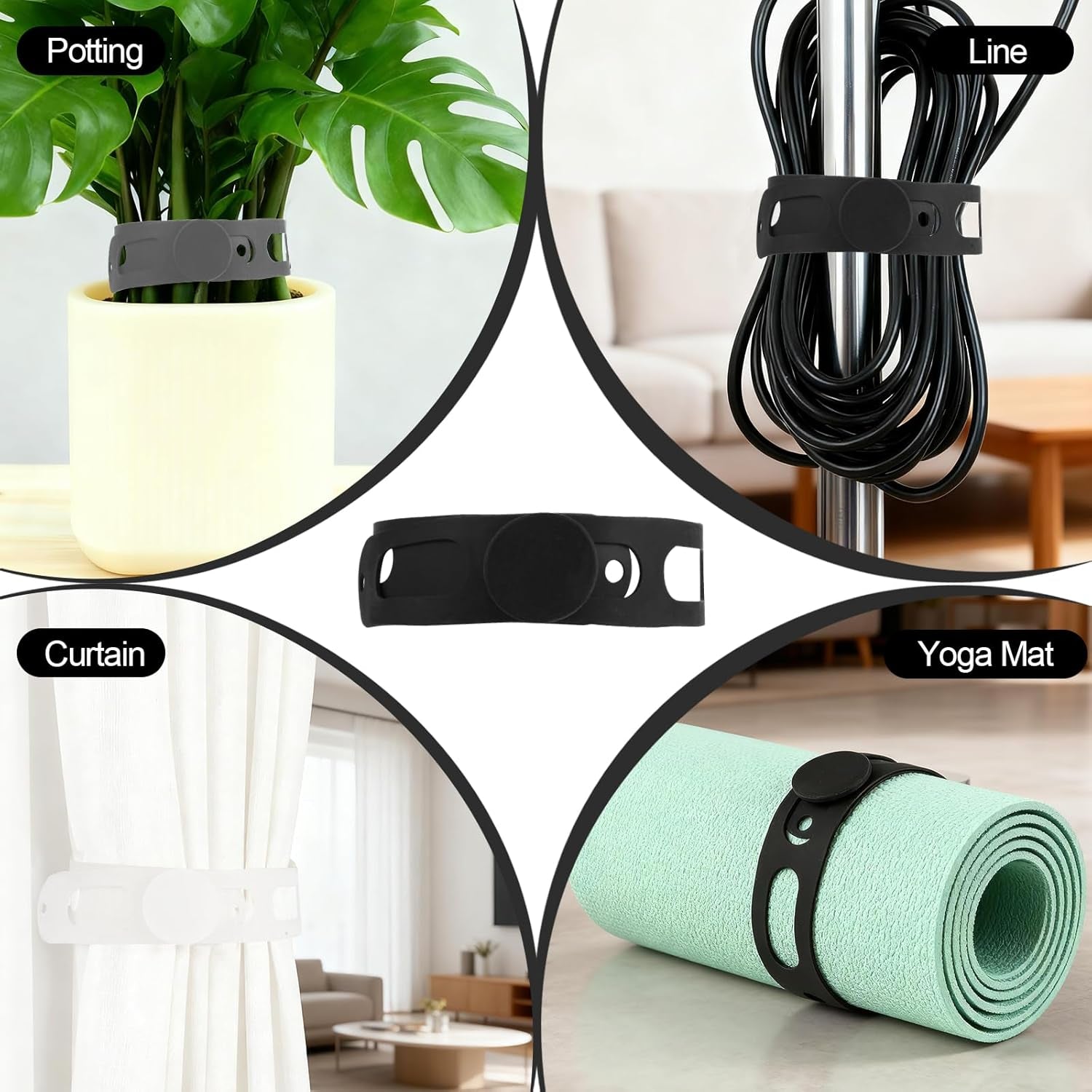 3-pack-silicone-latch-strap-for-slow-cooker-lid-pot-bento-box-adjustable-length-and-reusable-elastic-self-lock-silicone-tie-for-bundling-or-organizing-curtain-cords-yoga-mat-camping-mat-21-in