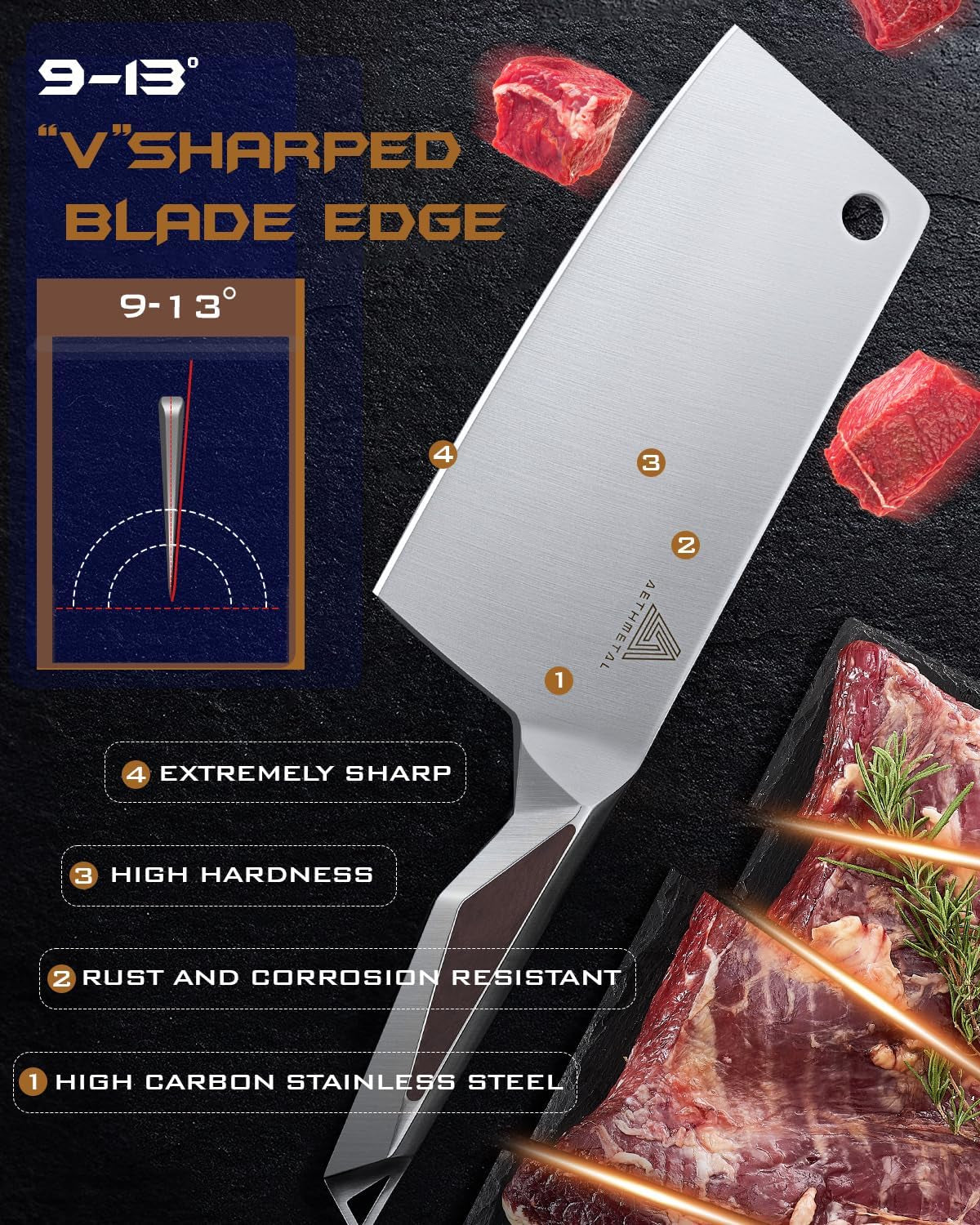 7-meat-cleaver-knife-full-tang-high-carbon-stainless-steel-kitchen-cleaver-for-chopping-meat-pork-and-bones-ergonomic-metal-handle-professional-chef-butcher-knife