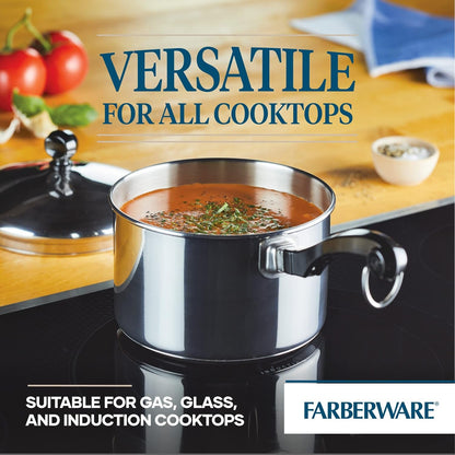 Classic Series Stainless Steel Sauce Pan with Lid, 2-Quart, Sauce Pans for the Kitchen, Silver4