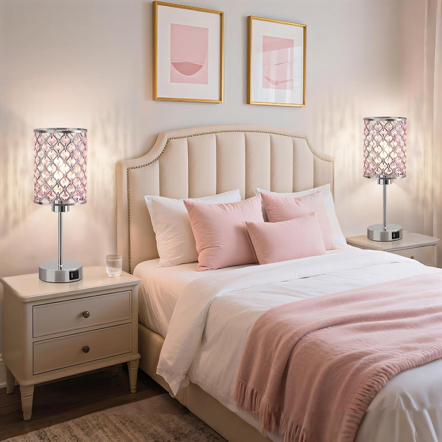 pink-crystal-bedside-table-lamps-set-of-2-with-usb-c-a-ports