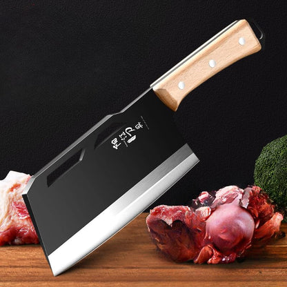 Meat Cleaver, Stainless Steel High Hardness Kitchen Knives, Chopping Knives Chef Special Ultra-Sharp Chopping Knife(Chopping Knife)5