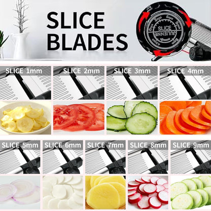 Mandoline Slicer for Kitchen, Mandolin and Julienne for Vegetables2