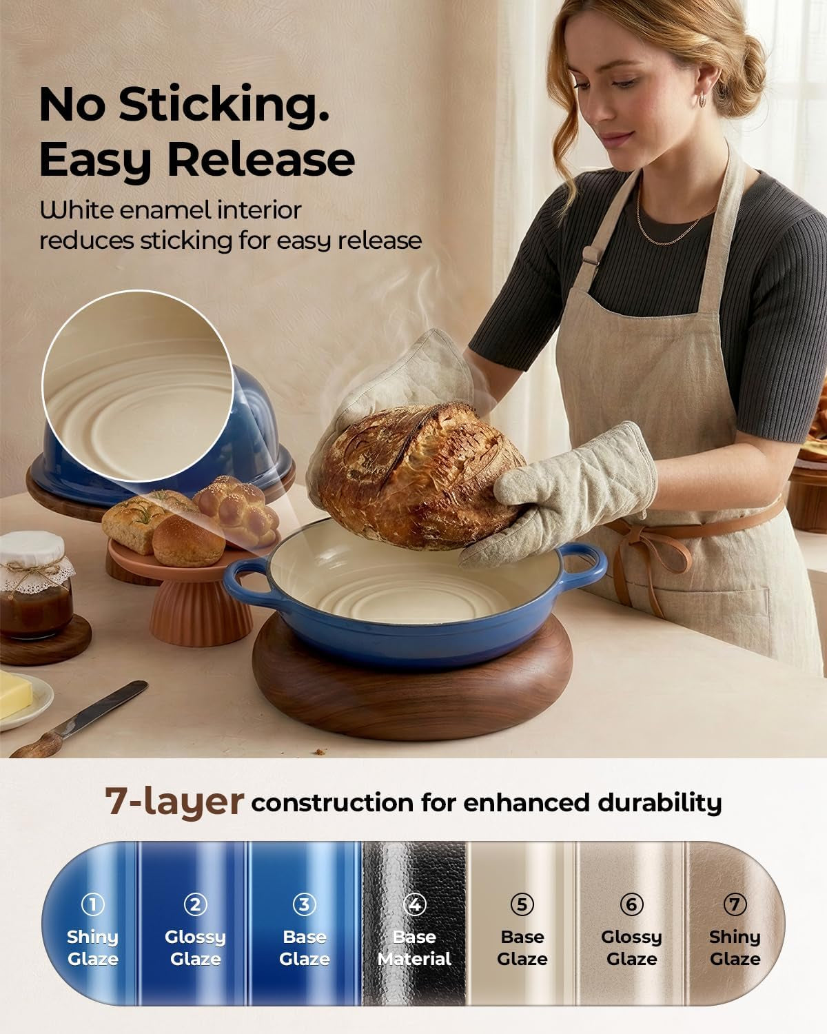 5qt-enameled-cast-iron-sourdough-bread-oven-for-homemade-blue-tight-fitting-dome-lid-shallow-base-supports-easier-loading-crisp-sourdough-crusts-gifts-for-sourdough-bakers