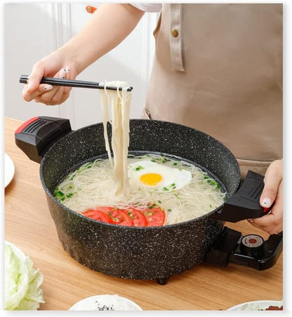 7L Capacity Micro Pressure Cooker Instant Heatint Electric Cooking Pot Household Non-Stick Maifan Stone Hotpot Boiler Steamer6