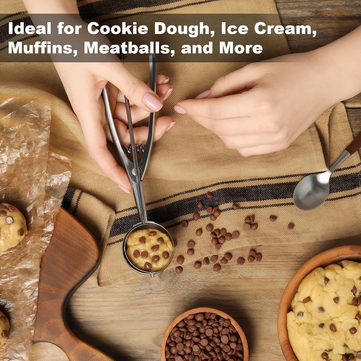 cookie-scoop-set-of-3-cookie-dough-scoops-for-baking-1-tbsp-2-tbsp-3-tbsp-stainless-steel-ice-cream-scooper-with-trigger-release-for-cupcake-ice-cream-muffin-meatball-melonball