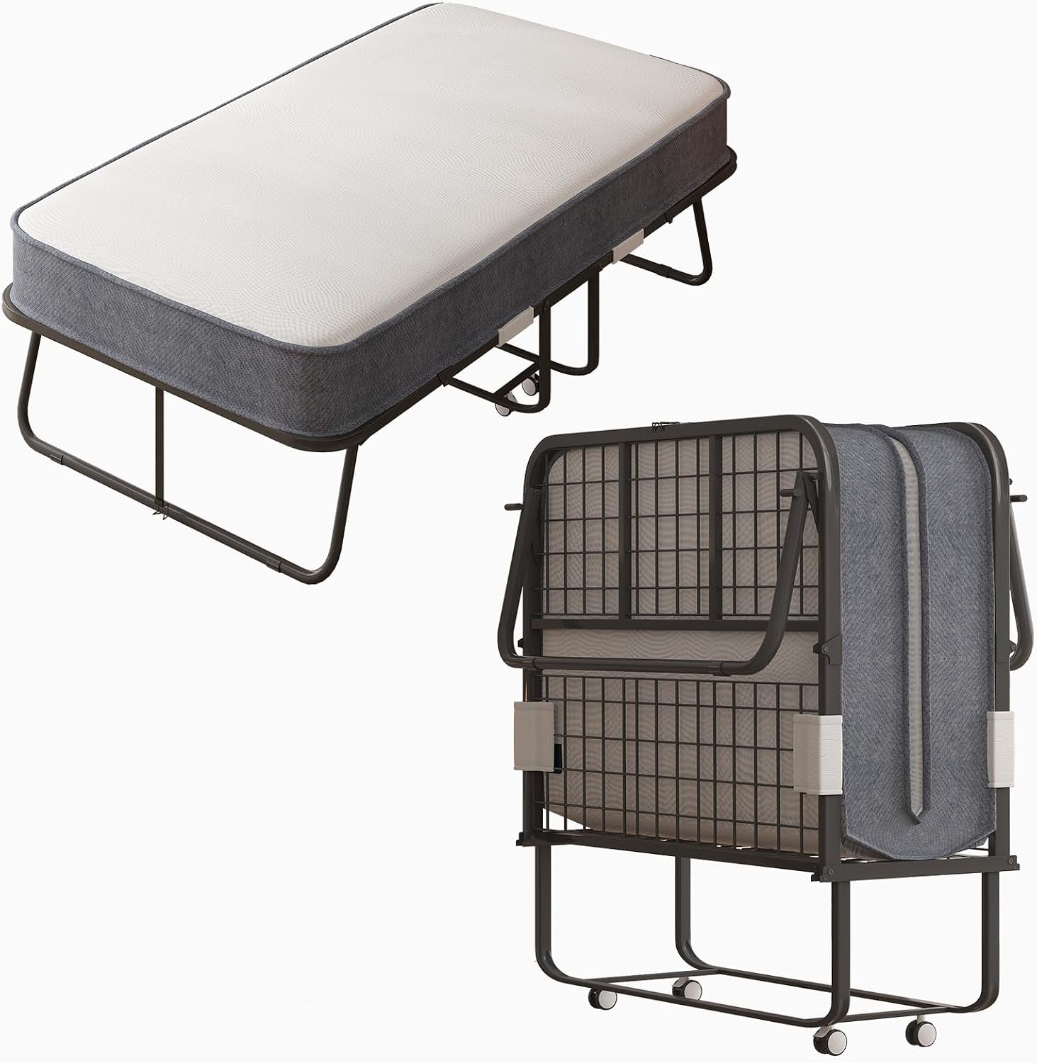 folding-bed-with-4-inches-mattress-portable-rollaway-guest-beds-for-adults-with-metal-frame-swivel-wheels-twin-size-foldable-bed-fold-away-beds-space-saving
