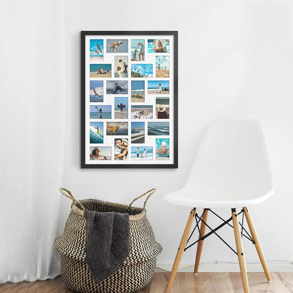 22X32 Collage Frame for 24 4X6 Photos Black6