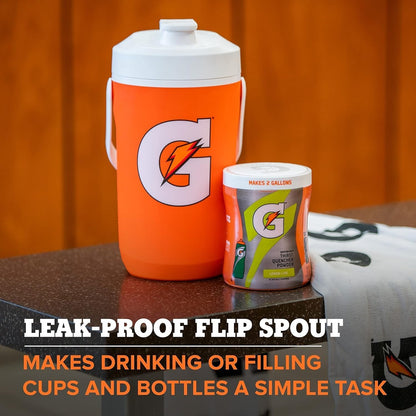 Gatorade Half Gallon Cooler Jug, Sports Hydration Jug, Bpa-Free, 64Oz, Double Wall Insulation​2