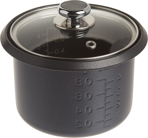 CRC-400P1 4 Cup Rice Cooker, Stainless Steel Exterior4