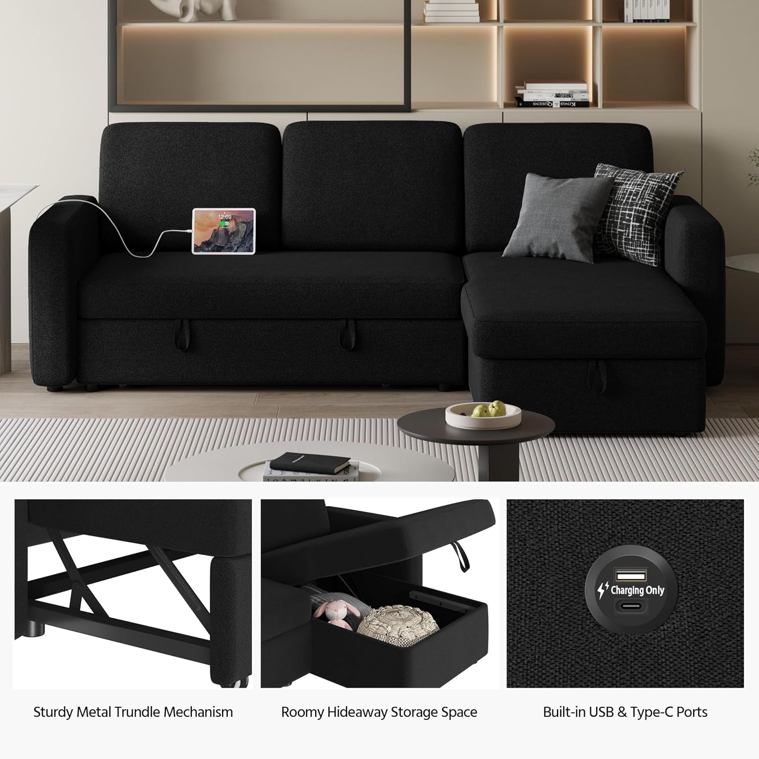 l-shaped-pull-out-sectional-sofa-bed-with-storage-black