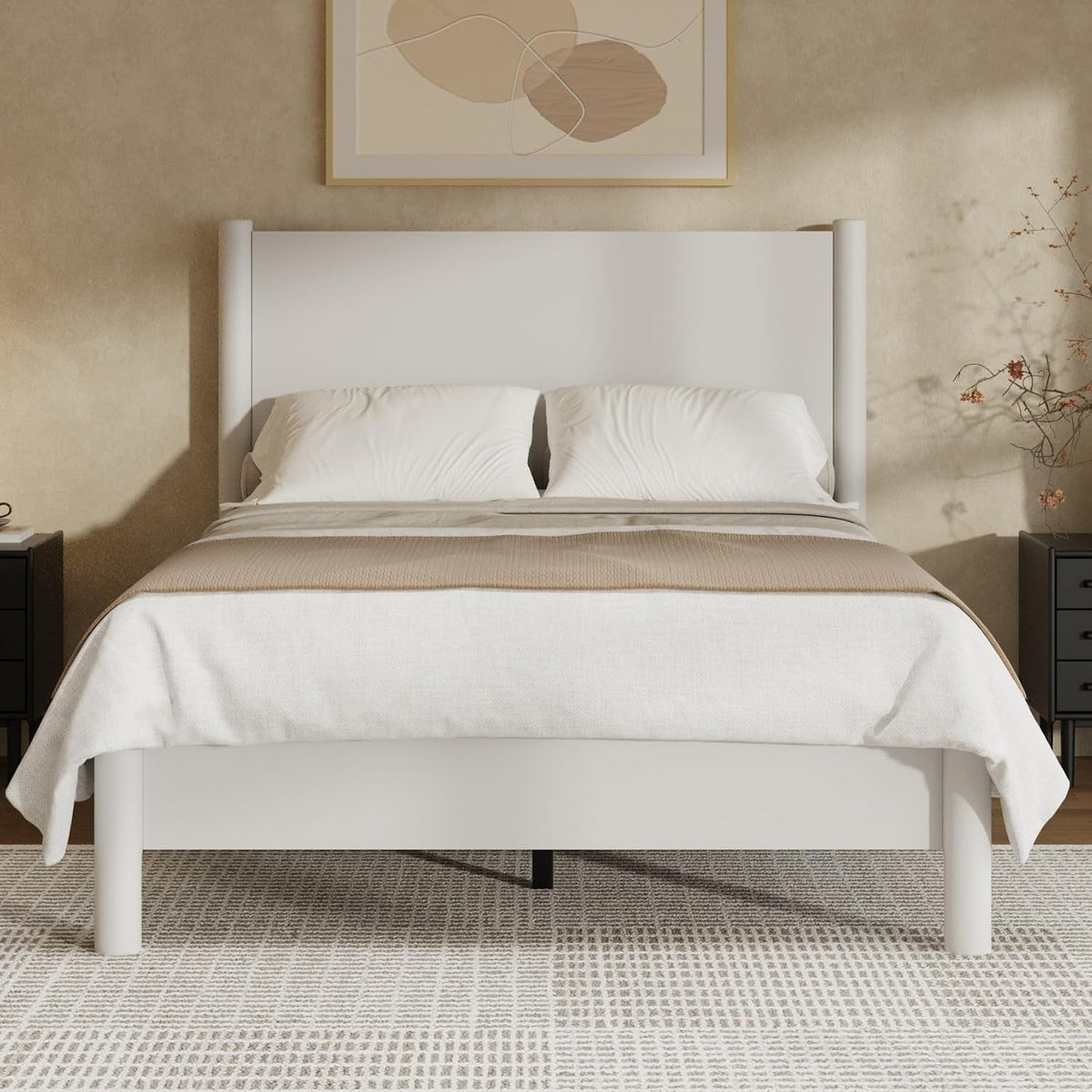 queen-size-platform-bed-frame-with-wood-headboard-white
