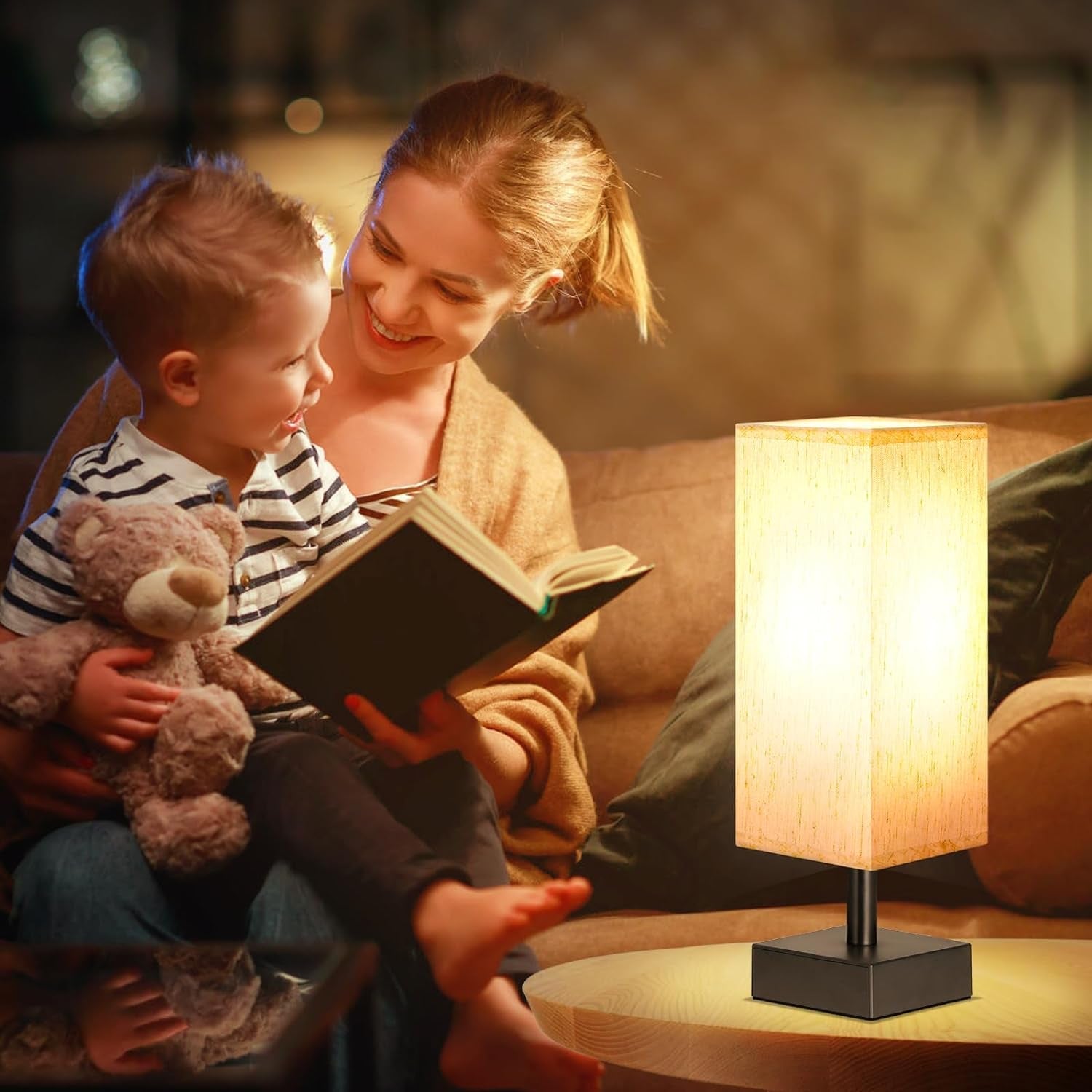 small-bedside-table-lamp-for-bedroom-square-cream-fabric-shade-inline-rocker-switch-corded-electric-bulb-not-included-12-8-mini-table-lamp-for-nightstand-desk-dorm-office