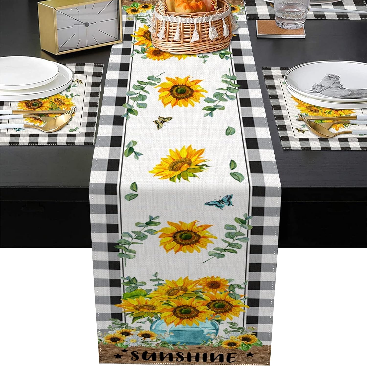 table-runner-and-placemats-set-of-6-sunflower-buffalo