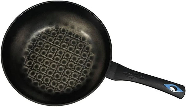 12"/30Cm Nonstick Wok Pan Stir Fry & Saute with 3D Diamond Coating Made in Korea4