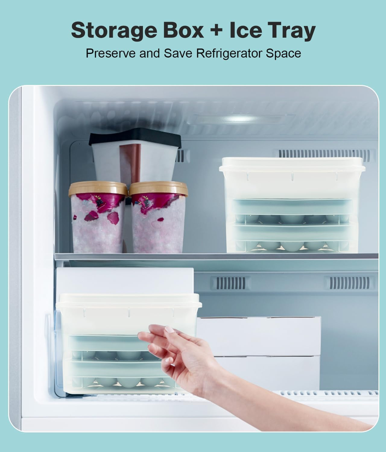 ice-cube-tray-with-lid-and-bin-round-ice-cube-trays-for-freezer-bpa-free-food-grade-ice-mold-stackable-ice-ball-maker-iced-bucket-kits-circle-ice-tray-for-cocktails-whiskey-coffee-and-drinks