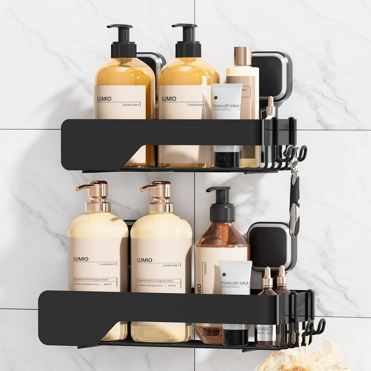 shower-caddy-suction-cup-rustproof-metal-shower-shelves-black-2pack