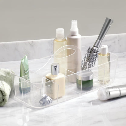 Plastic Cosmetic Organizer Tote, Clear2