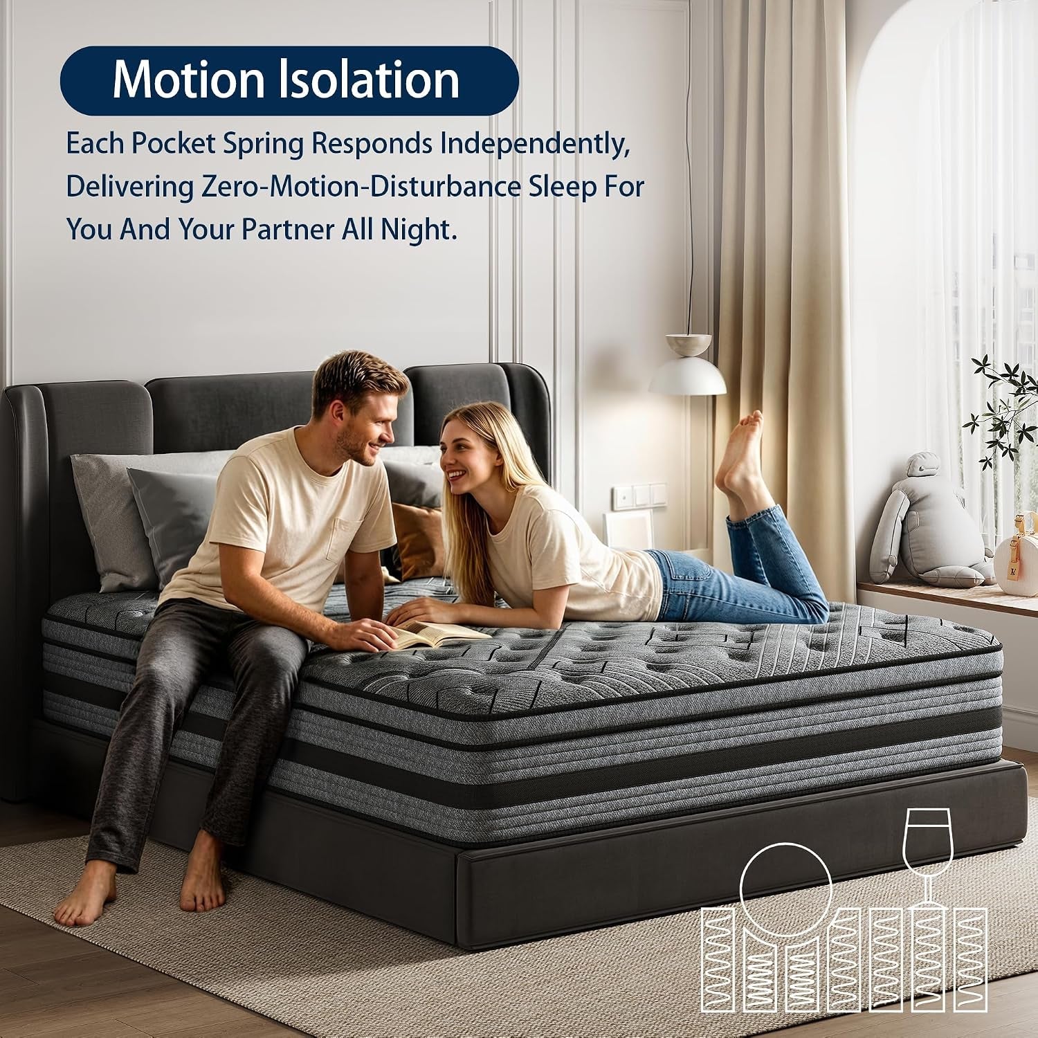 queen-mattress-12-inch-queen-size-mattress-in-a-box-hybrid-memory-foam