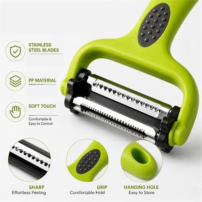 Fit for 3-In-1 Vegetable and Fruit Peeler Slicer Grater -Kitchen Tool(5Pcs)2