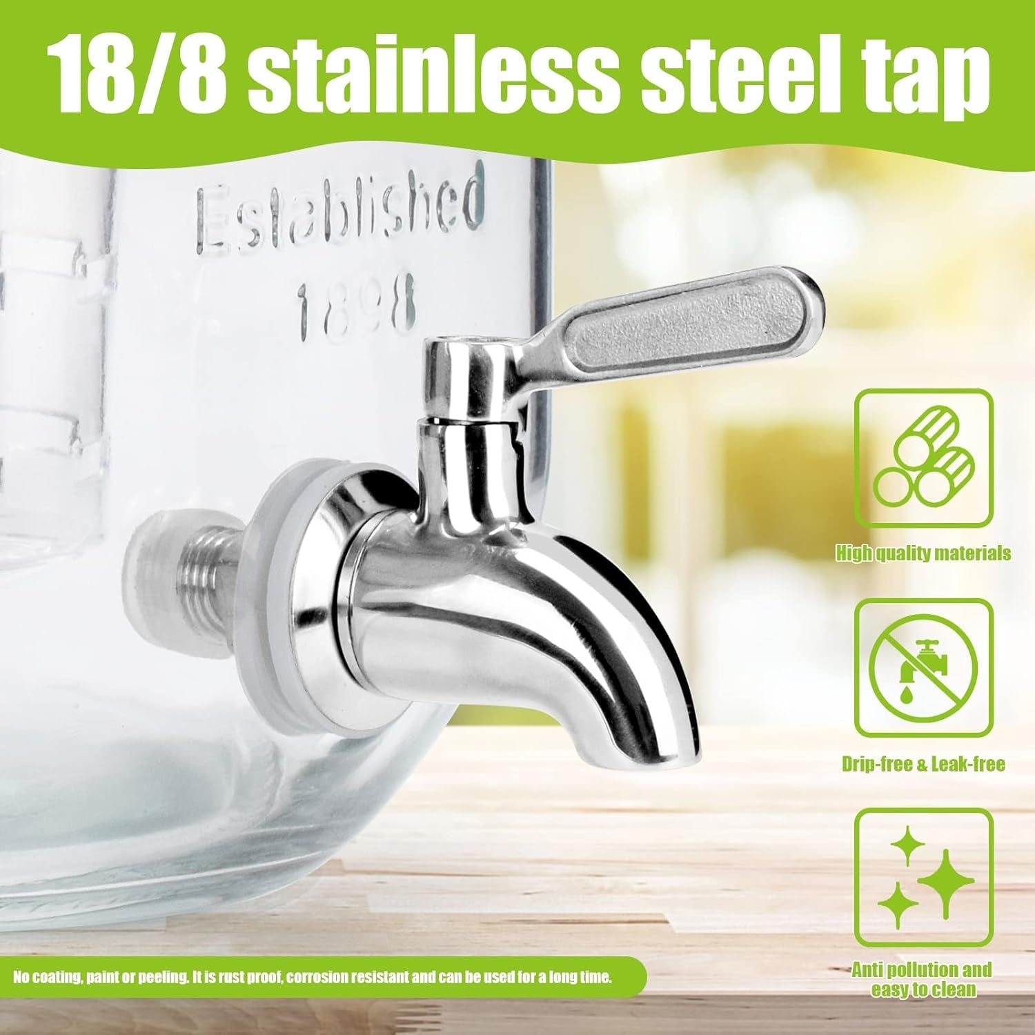 1-gallon-glass-drink-dispensers-for-parties-2pack-beverage-dispenser-glass-drink-dispenser-with-stand-and-stainless-steel-spigot-100-leakproof-lemonade-dispenser-with-ice-cylinder-laundry-detergent