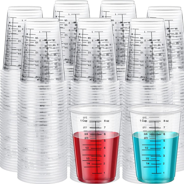 50 Pack 8 Oz Disposable Measuring Cups for Resin Epoxy1