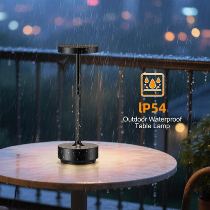 Rechargeable Cordless Table Lamp with 5000Mah Battery IP54 Waterproof LED8
