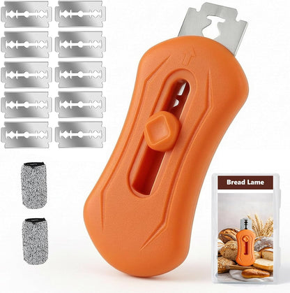 Magnetic Bread Lame, Upgraded Scoring Tool with 10 Razor Blades1