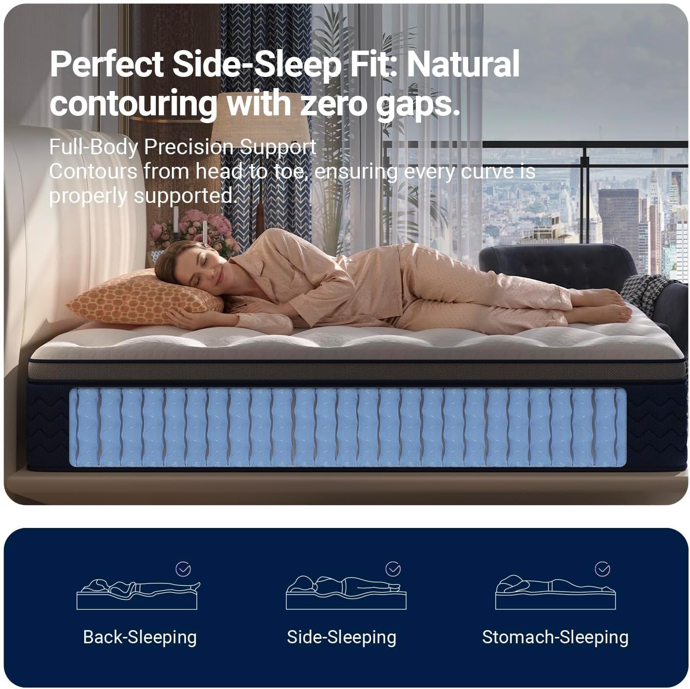 syncdeep-queen-mattress-12-inch-firm-hybrid-cooling-lumbar-support