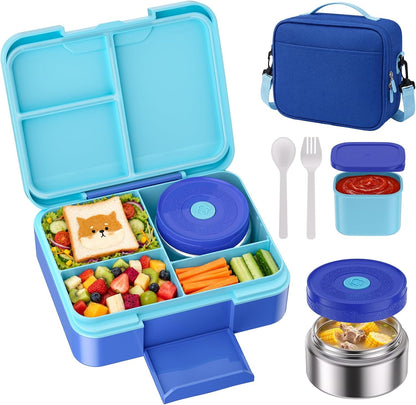 Bento Lunch Box for Kids, 8.5Oz Food Thermo, Insulated Lunch Bags1