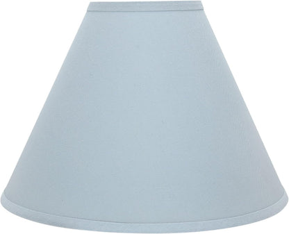 32267 Transitional Hardback Empire Shaped Spider Construction Lamp Shade in Light Blue, 16" Wide (6" X 16" X 12")3