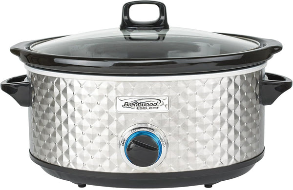 Select 7 Quart Slow Cooker in Silver1
