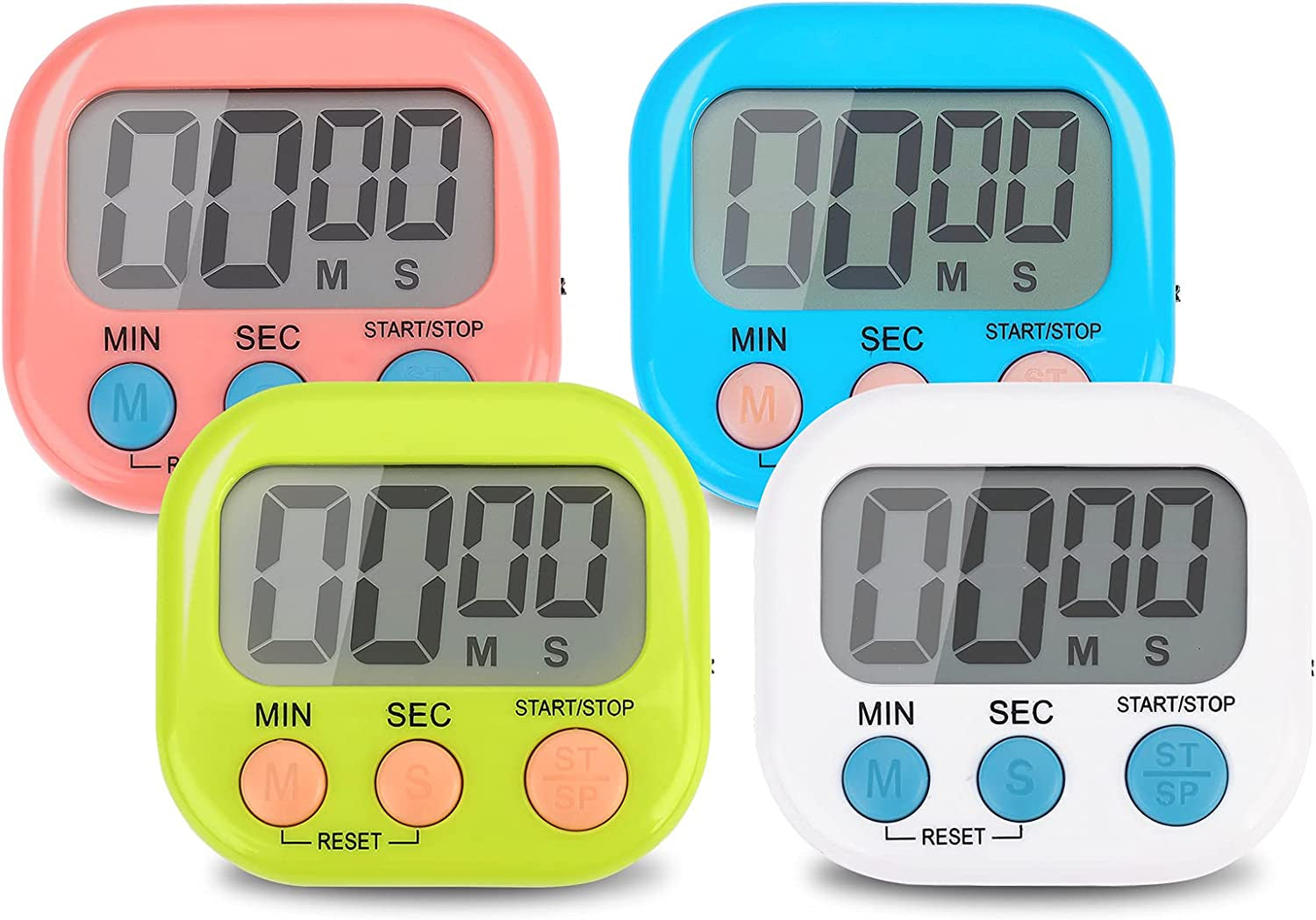 4-piece-multi-function-electronic-timer-learning-management-suitable-for-kitchen-study-work-exercise-training-outdoor-activitiesnot-including-battery