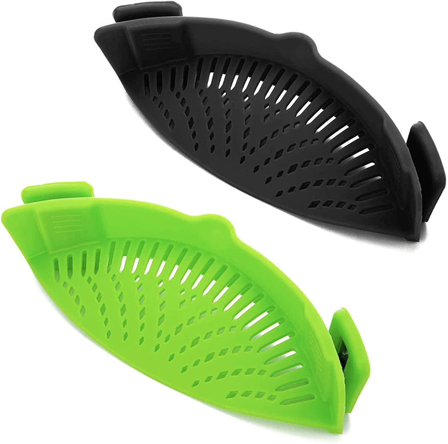 2-pcs-clip-on-strainer-pot-strainer-for-pasta-meat-vegetables-fruit-silicone-strainers-fit-all-pots-bowls