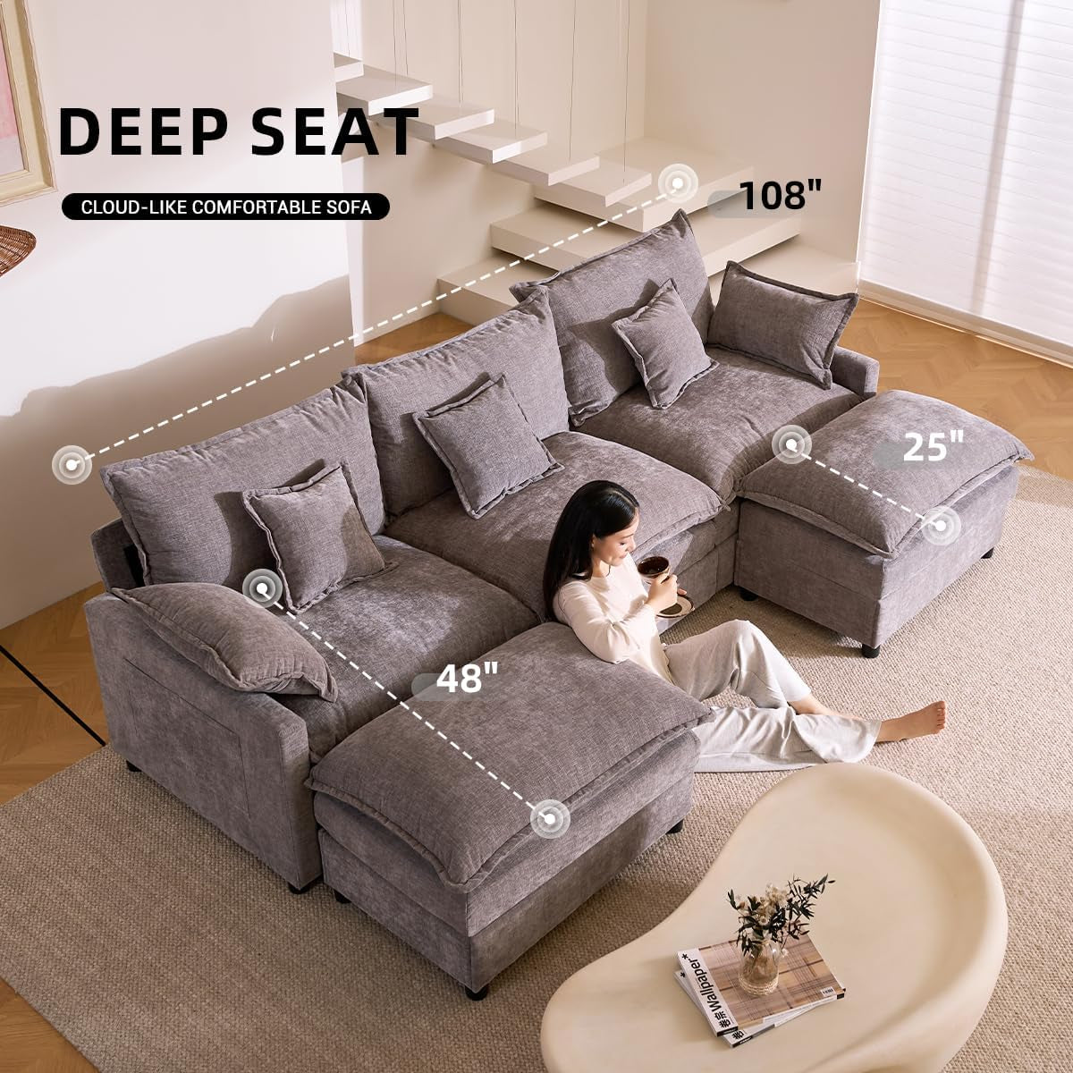 108-u-shaped-modular-cloud-couch-deep-seat-chenille-slate