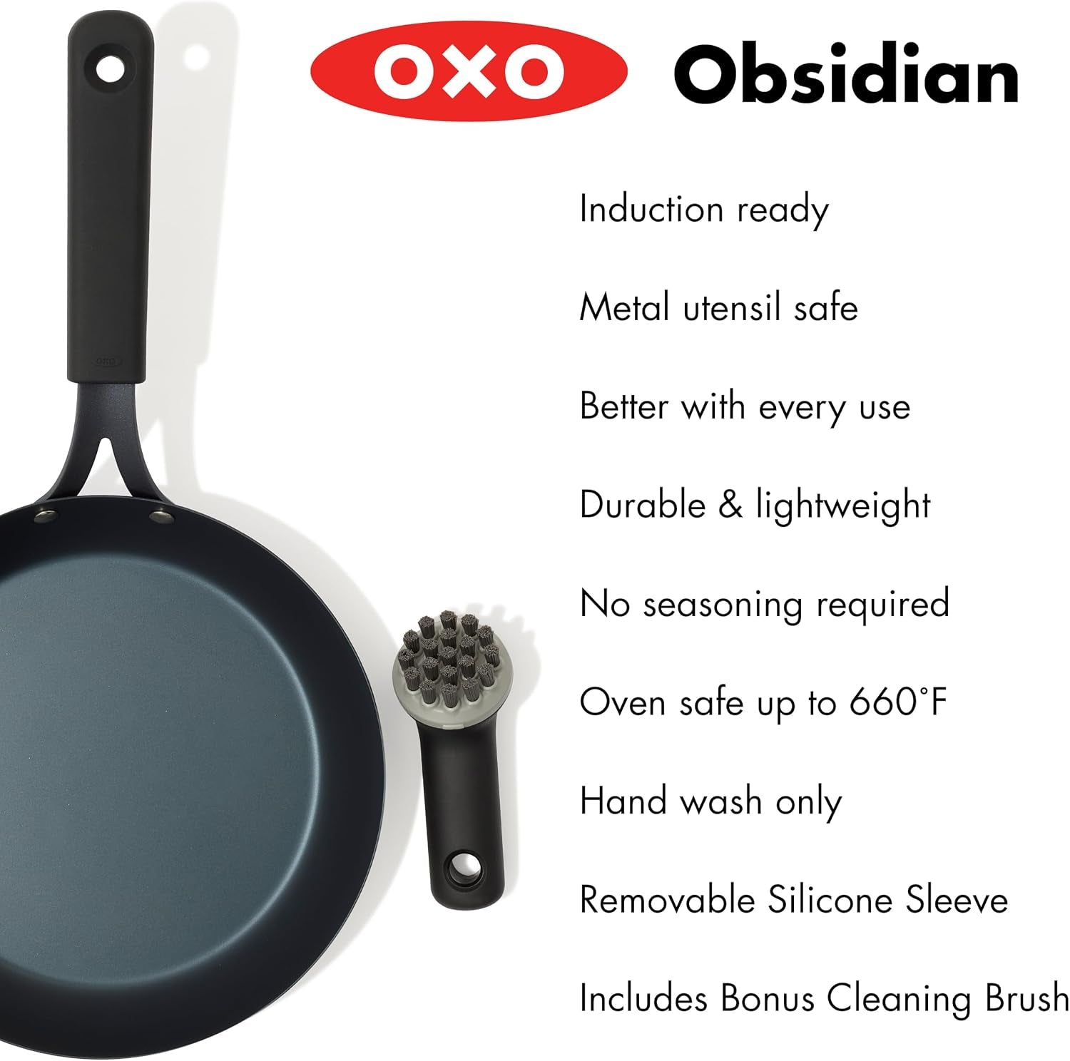 oxo-obsidian-10-carbon-steel-frying-pan-pre-seasoned-skillet-with-iron-cleaning-brush-builds-natural-nonstick-with-use-induction-ready-oven-safe-removable-silicone-handle