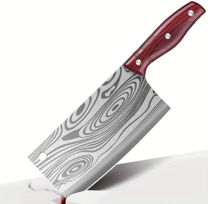 Meat Cleaver,Cleaver Knife Kitchen Knife Chef Special Meat Cutter Knife Super Sharp Knife Kitchen Slicing Knife Chopping Knife, LAMAJIGA58441