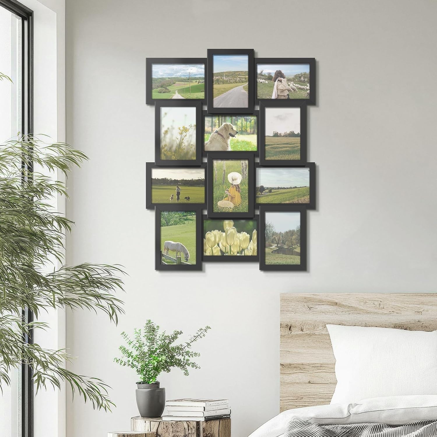 4x6-collage-frame-12-pack-glass-assembly-required-black