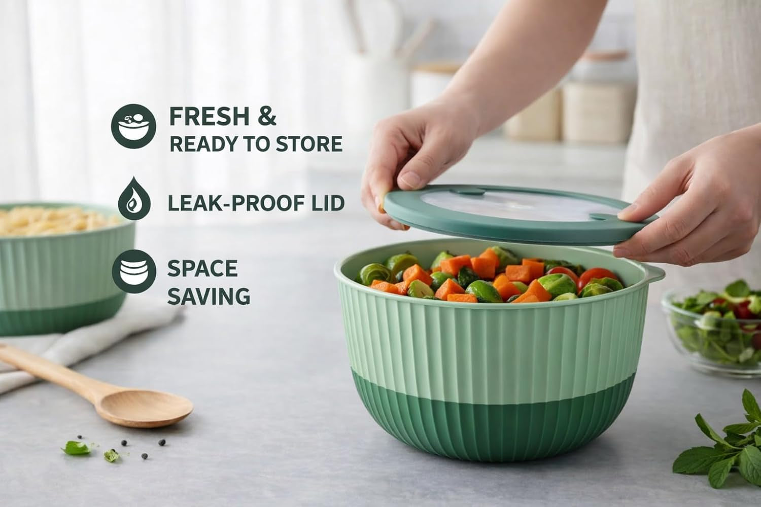 plastic-mixing-bowls-with-lids-8-piece-airtight-leak-proof-nesting-bpa-free-prep-bowl-set-for-kitchen-food-storage-500ml-1300ml-2600ml-4200ml-microwave-dishwasher-safe-green