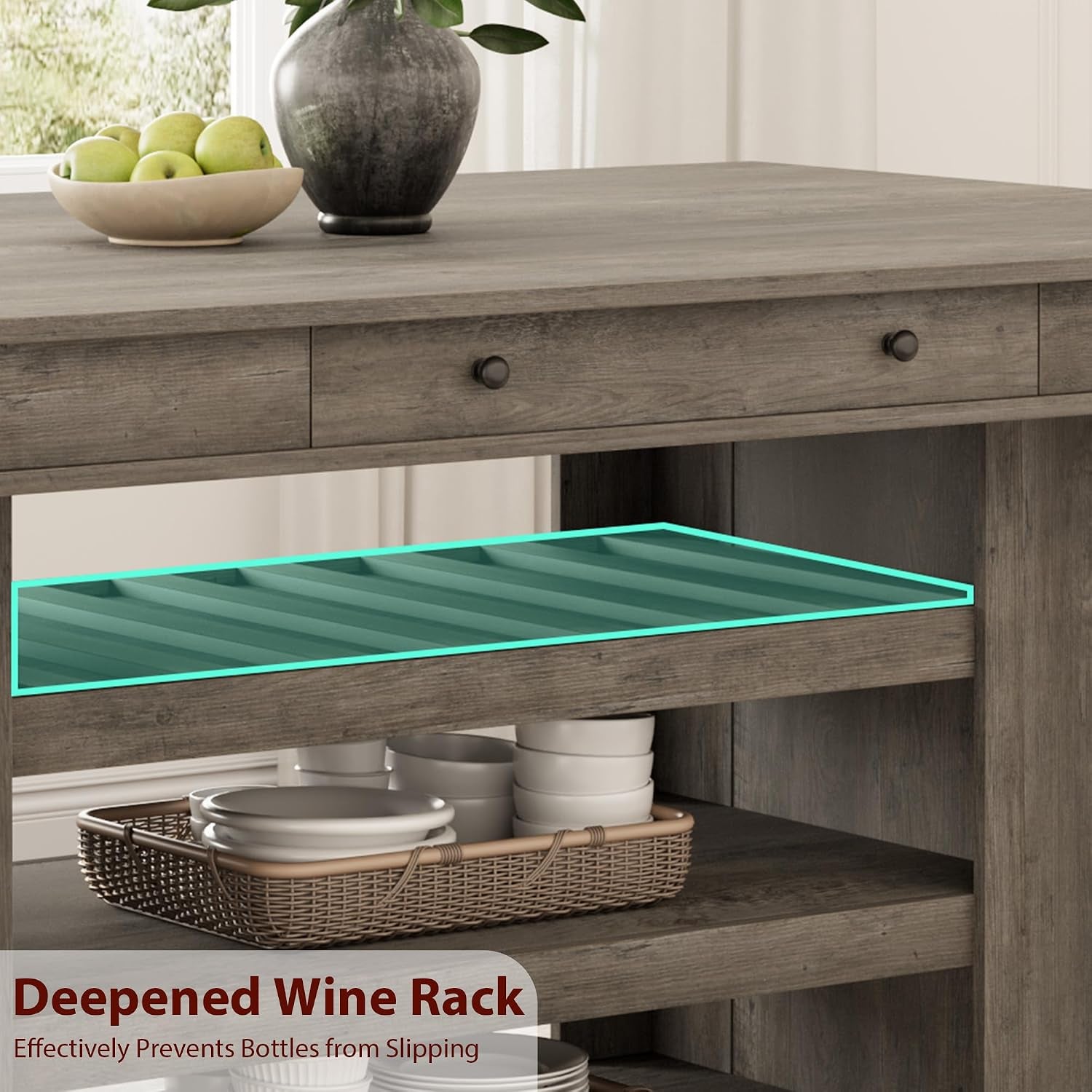 counter-height-dining-table-with-2-drawers-36-farmhouse-wooden-large-bar-kitchen-table-with-wine-rack-3-shelves-rectangular-thick-frame-for-kitchen-bar-entertaining-retro-gray