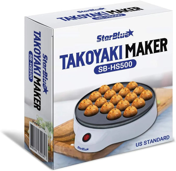 Takoyaki Maker - Electric Machine for Japanese Octopus Balls with FREE Picks - Easy to Operate, AC 120V 50/60Hz 650W9
